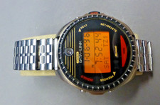 Orologio Timex/Microsoft Data Link 150 Microsoft vintage funzionante metà anni 90