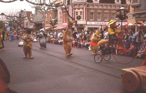 Disneyland christmas parade - disneyland,