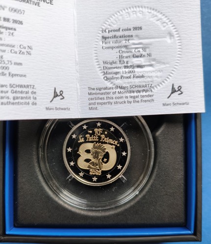 Francia 2026 euro proof - francia, 2