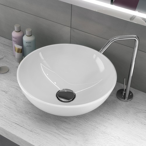 Lavabo tondo ceramica - lavabo,