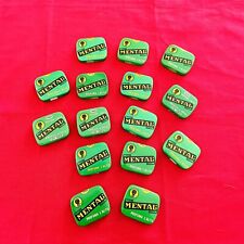 ? Mental scatola pubblicitaria in latta anni 60