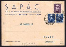 STORIA POSTALE LUOGOTENENZA