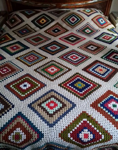Grande coperta copriletto - grande,
