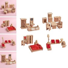 Casa di Bambola Di Legno di