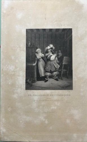 Antica incisione dal libro - , del