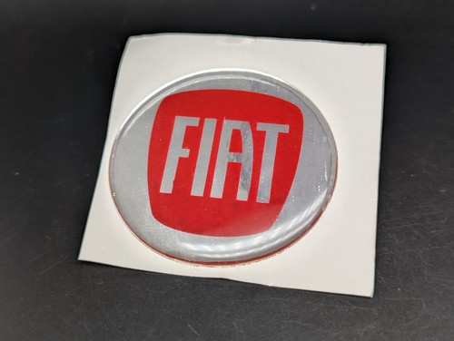 Fiat 60mm logo adesivo - 60mm, 3d