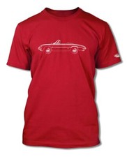 T-Shirt Alfa Romeo Spider Veloce Cabrio Duetto 1966 - 1969 - Uomo - Side Vie