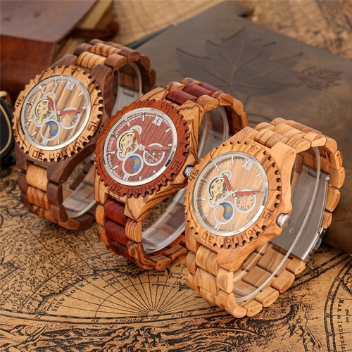 Orologio uomo legno - uomo, automatico