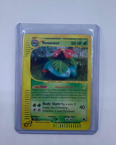 Carte pokemon venusaur - venusaur, rara