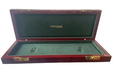 Rare Scatola orologio GRAHAM cassa legno ciliegio--THE BRITISH MASTERS