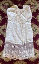 CAMICE IN LINO CON PIZZO