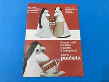PUBBLICITà ADVERTISING CAFè PAULISTA CARMENCITA CABALLERO VINTAGE.