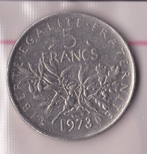 MONETA 5 FRANCHI 1973 TIPO
