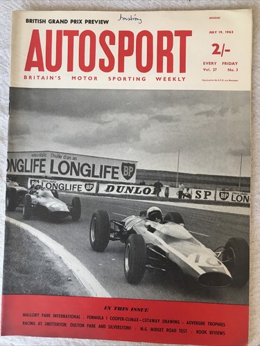 Autosport july 1963 test mg - autosport,