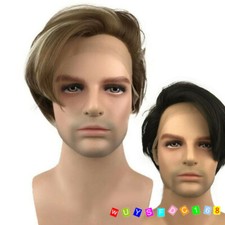 Parrucca Uomo Pizzo Sintetico