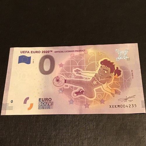 Banconota commemorativa uefa - banconota,
