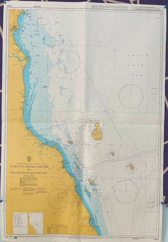 Mappa nautica ammiragliato - mappa,
