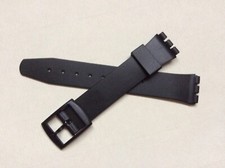 Cinturino in gomma nero per