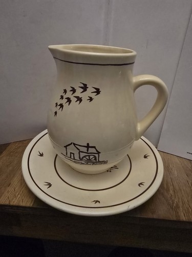 Caraffa piatto mulino - piatto,