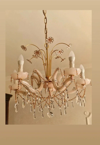 Lampadario vetro murano - ,