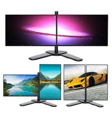Doppio monitor e supporto 24" monitor da gioco economico VGA TFT LCD computer portatile da ufficio