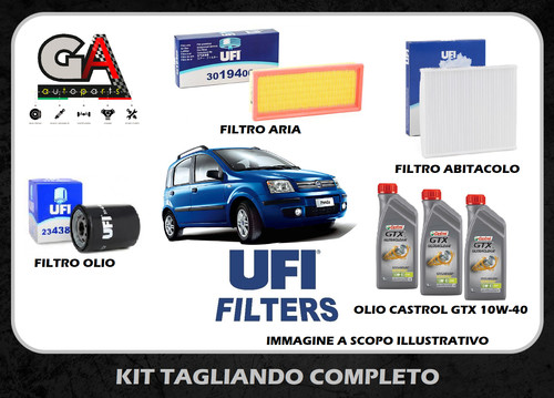 Kit tagliando fiat panda - fiat, 169