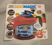 COME VISTO IN TV - NUOVO - MAC MAGIC PASTA PENTOLA INCASSO COPERCHIO COLINO 4 QT. 