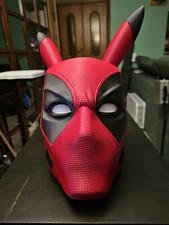 Pikapool maschera cosplay Deadpool+Pikachu