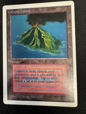 MTG volcanic island 2ED