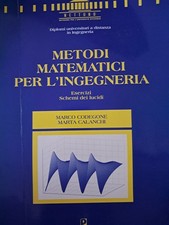 Metodi matematici ingegneria Codegone LIBRO UNINETTUNO matematica applicata eser