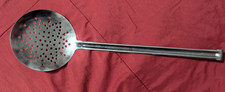 SCHIUMAROLA UTENSILI CUCINA IN ACCIAIO INOX MADE IN ITALY 37 cm