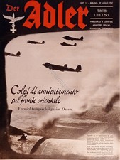 Rivista del Ministero Germanico dell'Aeronautica - Der Adler N. 15 - 1941 It/Ted