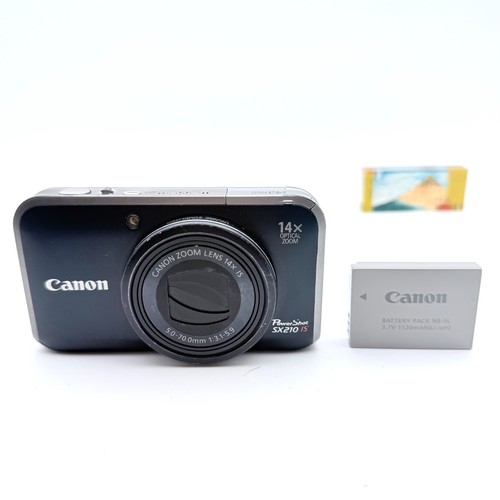 Canon powershot sx210 black - is,