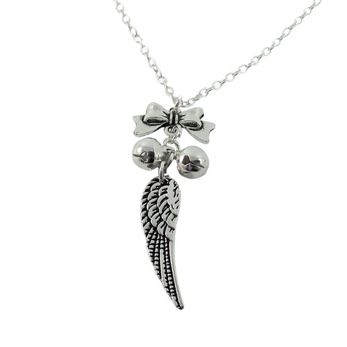 Collana lunga chiama angeli - collana,