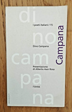 DINO CAMPANA | i poeti italiani 15, l'Unità