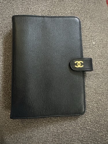 Chanel agenda pelle nera - chanel,