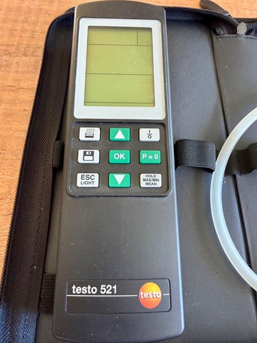 Testo 521 manometro - 🔥,