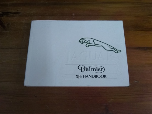 Jaguar xj6 manuale daimler - jaguar,