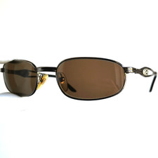 occhiali da sole Original O. Marines sunglasses vintage silver brown oval 5451
