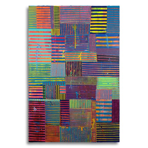 Quadro astratto tela majer - quadro,