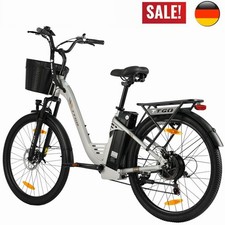 Bici elettrica da città donna