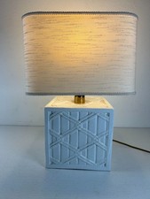 Lampada da tavolo in ceramica vintage anni '70 PAF