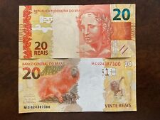 Billet de banque banknote money BRESIL BRASIL BRAZIL 20 REAIS 2010 UNC NEUF NEW