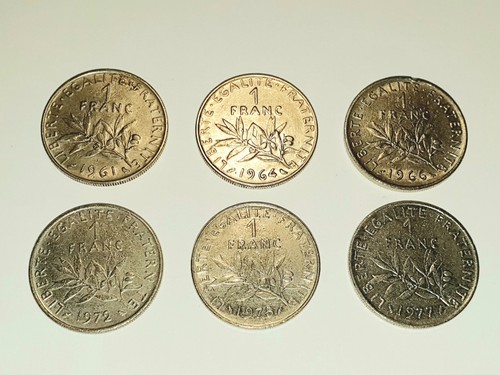 Francia franc 1 franco - -,