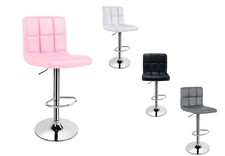 2 sgabelli girevoli a gas in