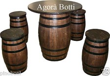 Botti/botte Tavolo e sgabelli per ristoranti, bar etc..