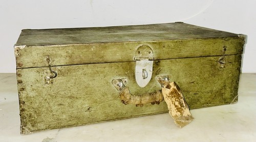 Antica valigia legno - antica, di
