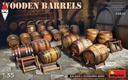 Mini art wooden barrels - mini,