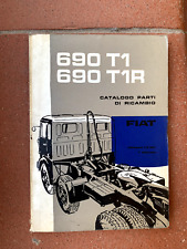 Catalogo originale parti di ricambio FIAT 690 T1/T1R + Supplemento