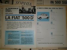 FIAT 500 D reportage   -
